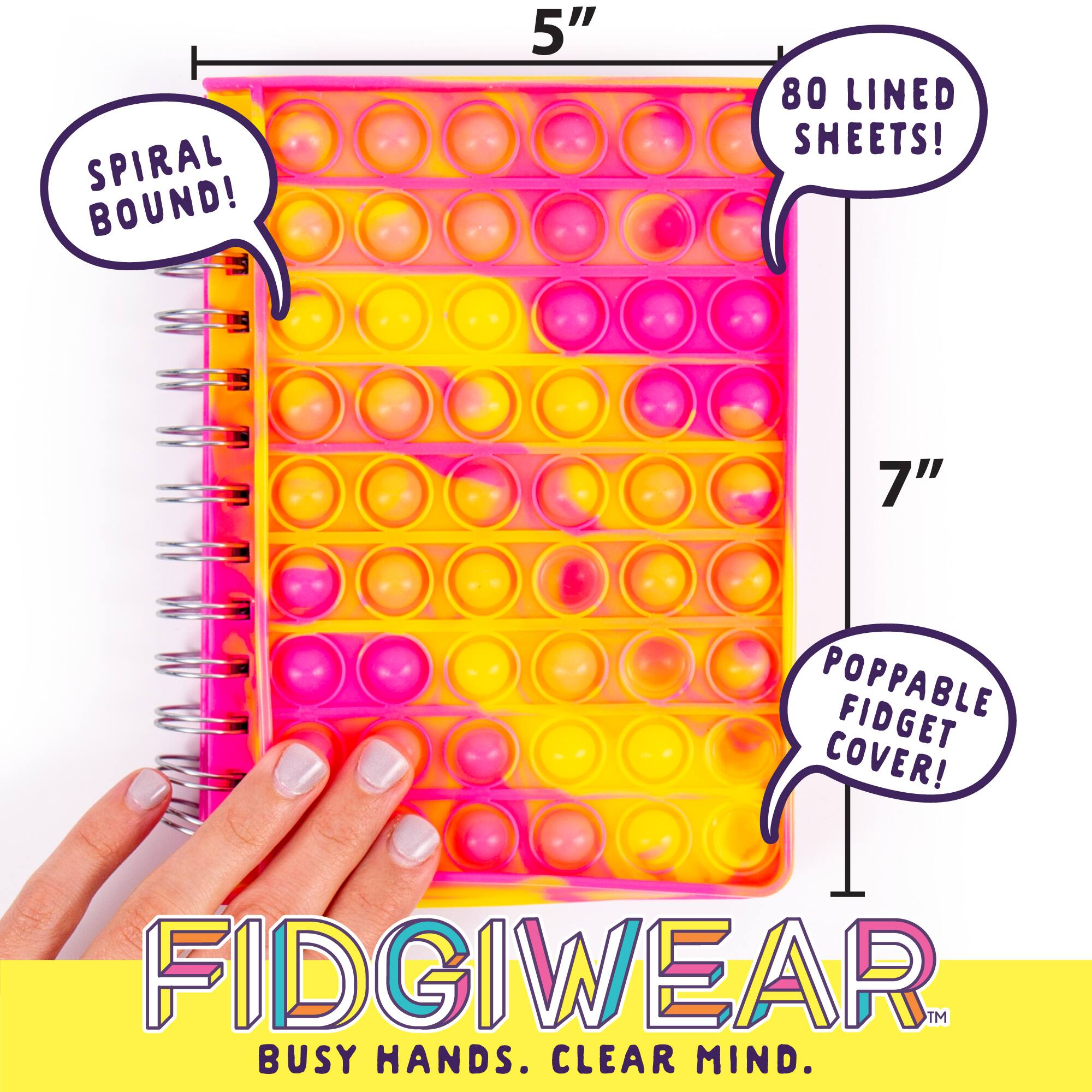 Horizon Fidgiwear Poppable Pink Journal